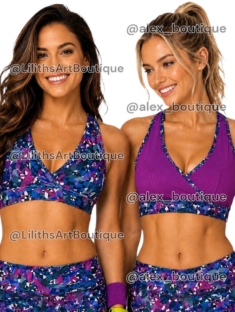 Zumba Mashed Up Reversible Sports Bra Perfectly Purple Size M (G038)